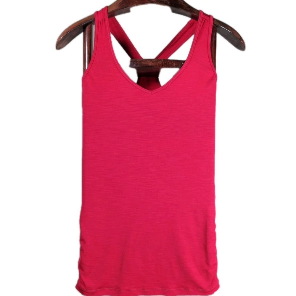 Aneka New‎ Balance Women Red Tank Top Size XS